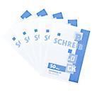 Notitieblok, geruit, A5, 5 stuks