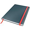 Notizbuch Leitz Cosy, Format B5, 80 karierte Blatt, Hardcover-Einband, FSC®-zertifiziert, samtgrau