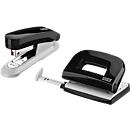 Novus hole punch - stapler SET Evolution Twin set fresh, black