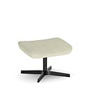 Nowy Styl Beinauflage Barrique, für Drehsessel Barrique, bis 110 kg, Polyesterbezug/Aluminium, braun/schwarz