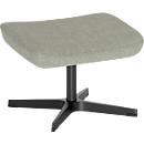 Nowy Styl Beinauflage Barrique, für Drehsessel Barrique, bis 110 kg, Polyesterbezug/Aluminium, sagegrün/schwarz