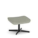 Nowy Styl Beinauflage Barrique, für Drehsessel Barrique, bis 110 kg, Polyesterbezug/Aluminium, sagegrün/schwarz