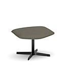Nowy Styl Beinauflage Otuli, für Drehsessel Otuli, bis 110 kg, Polyesterbezug/Aluminium, taubengrau/schwarz