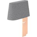 Nowy Styl Rückenlehne für Sitzpoufs Tri.Ply L und M, grau