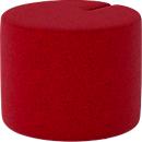 Nowy Styl Sitzpouf Tri.Ply S, modular, Blazer-Stoff, ø 55 cm, rot