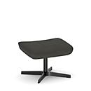 NowyStyl Beinauflage Barrique, für Drehsessel Barrique, bis 110 kg, Polyesterbezug/Aluminium, dunkelgrau/schwarz