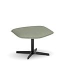 NowyStyl Beinauflage Otuli, für Drehsessel Otuli, bis 110 kg, Polyesterbezug/Aluminium, sagegrün/schwarz