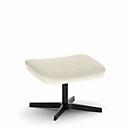 NowyStyl repose-jambes Barrique, pour fauteuil pivotant Barrique, jusqu'à 110 kg, housse polyester/aluminium, beige crème/noir