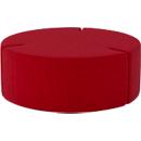 NowyStyl Sitzpouf Tri.Ply L, modular, Blazer-Stoff, ø 115 cm, rot