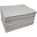 Ölbindevlies Tücher First L, 139 l Aufnahme, mit Perforierung, L 500 x B 400 mm, weiß, 200 Stück