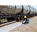 Ölfiltermatte, Kapazität 737 l, L 7620 x B 1524 mm, Polymer-Vlies, grau