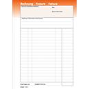 Oneco Rechnungen, A5, orange/weiss, 5 Blocks