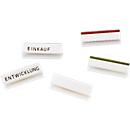 Onglets d'indexation tarifold, l. 25 mm