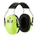 Oorkappen 3M PELTOR™ H510AKG, voor kinderen, EN 352 1:2020, SNR-waarde 27 dB, verstelbare hoofdband, neongroen-zwart, 1 stuk