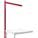Opbouwframe, Aanbouwtafel SPECIAAL werktafel-/werkbanksysteem UNIVERSAL/PROFI, 1250 mm, robijnrood