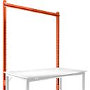 Opbouwframe, Basistafel SPECIAAL werktafel-/werkbanksysteem UNIVERSAL/PROFI, 1500 mm, roodoranje