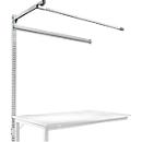 Opbouwframe met giek, Aanbouwtafel SPECIAAL werktafel-/werkbank UNIVERSAL/PROFI, 1500 mm, lichtgrijs