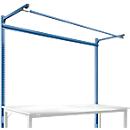 Opbouwframe met giek, Basistafel SPECIAAL werktafel-/werkbank UNIVERSAL/PROFI, 2000 mm, briljantblauw