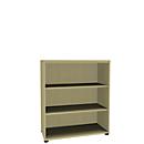 Open kast, 1-delig, 3 ordnerhoogten, b 1000 mm, esdoornpatroon