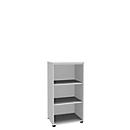 Open kast, 1-delig, 3 ordnerhoogten, b 600 mm, wit