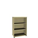 Open kast, 1-delig, 3 ordnerhoogten, b 800 mm, esdoornpatroon