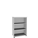 Open kast, 1-delig, 3 ordnerhoogten, b 800 mm, wit