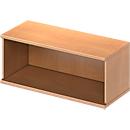 Open opzetkast TETRIS WOOD - B 1000 x D 421 x H 400 mm - 1 OH - beuken decor - ons merk Schäfer Shop Genius