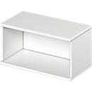 Open opzetkast TETRIS WOOD - B 800 x D 421 x H 400 mm - 1 OH - wit - ons merk Schäfer Shop Genius