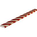 Oppervlaktebescherming type F, m1, rood/wit