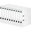 Ordner - A4 - rugbreedte 50 mm - wit - 10 stuks - ons merk Schäfer Shop Select
