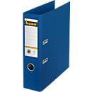 Ordner Bene No.1, A4, Rückenbreite 80 mm, Hebelmechanik, Griffloch & geklebtes Rückenschild, CO2-neutrale Pappe, blau
