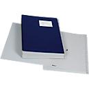 Ordnungsmappe Biella Pronto, für DIN A4, 24-teilig, alphabetisch A-Z, L 330 x B 275 x H 55 mm, Vinyl, dunkelblau