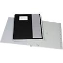Ordnungsmappe Biella Pronto, für DIN A4, numerisch 1-7, L 325 x B 275 x H 30 mm, Vinyl, schwarz