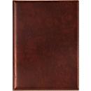 Organisateur Exquisit VELOFLEX, format A4, cuir, brun