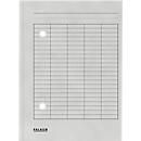 Organisateur FALKEN, format A4, carton, gris