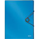 Organisateur Solid Leitz, format A4, en PP, bleu clair
