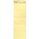 Organisation strips, yellow