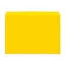 Orgatex insteekhoezen, A4 liggend, geel, 50 st.