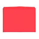 Orgatex magnetic sleeves, A4 crosswise, red, 10 pcs.