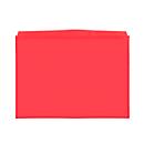 Orgatex magnetic sleeves, A5 crosswise, red, 10 pcs.