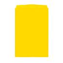 Orgatex magnetic sleeves, A5 tall, yellow, 50 pcs.
