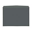 Orgatex Sichttaschen, A4 quer, anthrazit, 10 St.