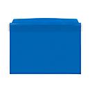 Orgatex Sichttaschen, m. Klappe, A5 quer, blau, 10 St.
