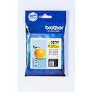 Original Brother ink cartridge LC-3211Y, single pack, yellow