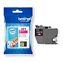 Original Brother ink cartridge LC-421M, single pack, magenta