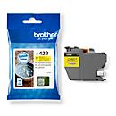 Original Brother ink cartridge LC-422Y, single pack, yellow