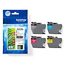 Original Brother Tintenpatronen LC-422XLVA, Mixpack, cyan, magenta, gelb, schwarz