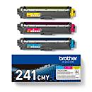 Original Brother Toner TN-241 CMY, Multipack, cyan, magenta, yellow