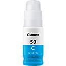 Original Canon ink bottle GI-50C, single pack, cyan