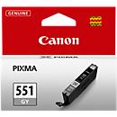 Original Canon ink cartridge CLI-551GY, single pack, gray